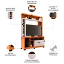Ver imagem 3 de Estante Painel Tv 50 Pol 136cm Zani Freijó/off White C05 - Mpozenato
