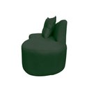 Ver imagem 5 de Namoradeira Sofá Feijão Suria 150cm Orgânica Suede Verde