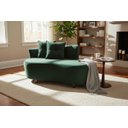 Ver imagem 1 de Namoradeira Sofá Feijão Suria 150cm Orgânica Suede Verde