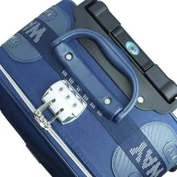 Mala De Viagem Reforçada Com Rodinhas E Puxador Bordo Media - Azul - 1 Mala De Viagem Reforçada Com Rodinhas E Puxador Bordo Media - Azul - 1