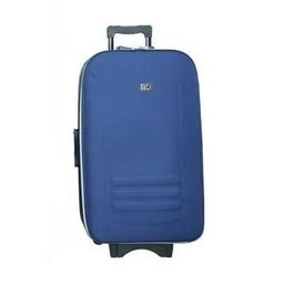 Mala De Viagem Reforçada Com Rodinhas E Puxador Bordo Media - Azul - 6 Mala De Viagem Reforçada Com Rodinhas E Puxador Bordo Media - Azul - 6