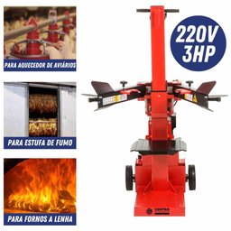 Rachador De Lenhas Kawashima RL-31250E Elétrico 220V 3HP 15A Com Força de 7 Toneladas - 2