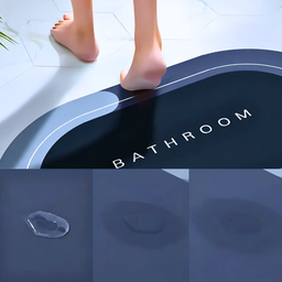 Tapete Absorvente Banheiro Multiuso Antiderrapante Emborrachado Confortavel Adere Chao Piso Seguro R - 8