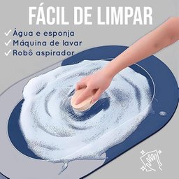 Tapete Absorvente Banheiro Multiuso Antiderrapante Emborrachado Confortavel Adere Chao Piso Seguro R - 2