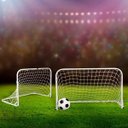 Ver imagem 2 de KIT (Par) Mini Trave Futebol de Rua JÚNIOR
