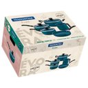 Ver imagem 2 de Jogo Panelas Évora Tramontina 5Pçs Azul - 28699/201