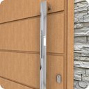 Ver imagem 3 de Puxador Inox 60cm U para Porta Pivotante Alto Brilho Fs