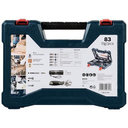 Kit Acessórios Profissionais V-line Bosch, 83 Pçs - 77385415 - 3