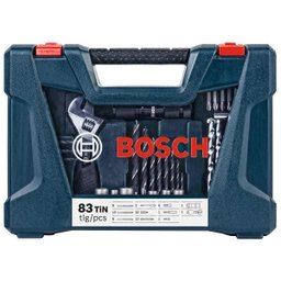Kit Acessórios Profissionais V-line Bosch, 83 Pçs - 77385415 - 4