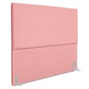 Ver imagem 1 de Cabeceira Queen 160 Cm com Frame Luna Suede Rosa Artte