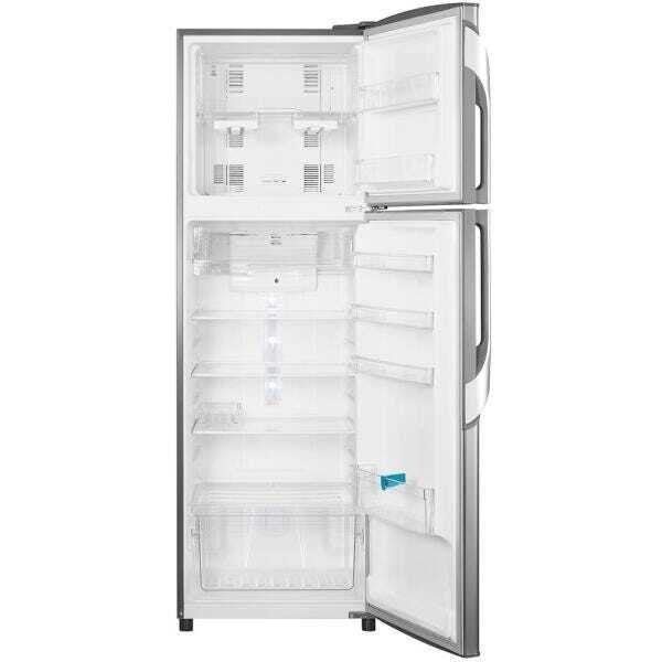 Geladeira / Refrigerador Panasonic, Frost Free, Duplex, 387L, Aço Escovado - NR-BT40B - 110V - 4