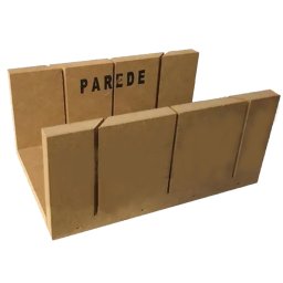 Caixa Meia Esquadria Corte Gabarito 45º/90º MDF - 1