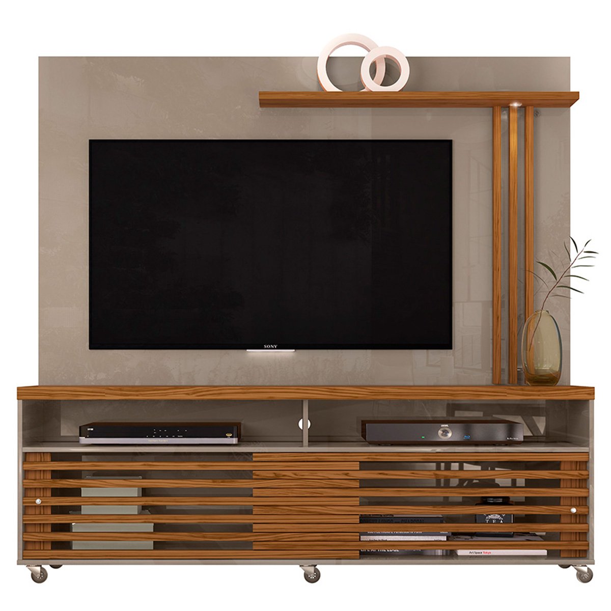 Composição Frizz Tvs até 65” Fendi Naturale 709133 Madetec
