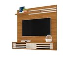 Ver imagem 2 de Bancada Suspensa Frizz Sublime para TV até 55 Polegadas - Madetec - Naturale/Off White