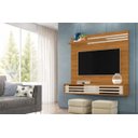 Ver imagem 3 de Bancada Suspensa Frizz Sublime para TV até 55 Polegadas - Madetec - Naturale/Off White