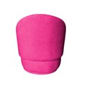 Ver imagem 3 de Poltrona Decorativa Beatriz Orgânica Veludo Rosa Pink