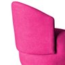 Poltrona Decorativa Beatriz Orgânica Veludo Rosa Pink - 4