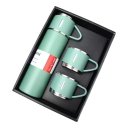 Ver imagem 1 de Kit Garrafa Térmica Stanley Vacuum Flask Set Inox 500ml + 3 Xícaras