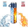 Kit Garrafa Térmica Stanley Vacuum Flask Set Inox 500ml + 3 Xícaras - 10