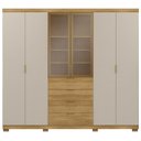 Ver imagem 4 de Guarda Roupa Casal 260cm Vidro Reflecta Vonn Nature/fendi V02 - Mpozenato