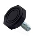 Ver imagem 5 de Kit C/24 Pés Niveladores C/base de 22mm + Bucha Plástica