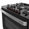 Fogão Mueller 5 Bocas Piacere Vetro Preto Fosco com Mesa de Vidro - 3