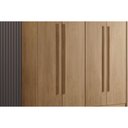 Ver imagem 4 de Guarda Roupa 4 Portas e 2 Gavetas Hawaii Naturale - Rufato