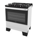 Ver imagem 6 de Fogão Mueller 5 Bocas Piacere Vetro Branco com Mesa de Vidro