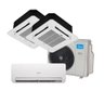 Ar Condicionado Multi Split Inverter Springer Midea 1x9.000 e Cassete 4 Vias 1x9.000 e 1x18.000 Btu/ - 2