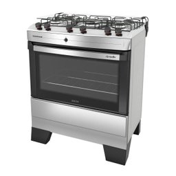 Fogão Mueller 5 Bocas Piacere Inox - 6