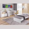 Berço vira Cama e Escrivaninha com Cômoda e Trocador - 4