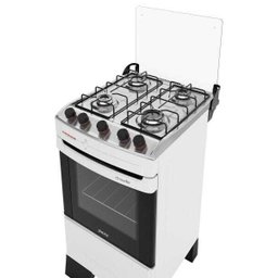 Fogão Mueller 4 Bocas Piacere Branco - 2