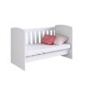 Berço Multifuncional 4x1 Vira Escrivaninha Branco - 4