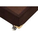 Ver imagem 4 de Cama Box Base King Universal Suede Brown (193x203x30) - Ortobom