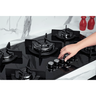Cooktop 5 Bocas Gás Mesa Vidro Tc Infinity Fischer - 5