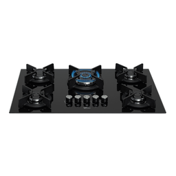 Cooktop 5 Bocas Gás Mesa Vidro Tc Infinity Fischer - 3