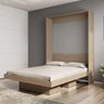 Cama de Casal Articulável Vertical com 2 Nichos Art In Móveis - 1