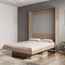 Ver imagem 1 de Cama de Casal Articulável Vertical com 2 Nichos Art In Móveis