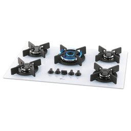 Cooktop 5 Bocas Gás Mesa Vidro Tc Infinity Fischer - 1