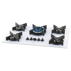 Cooktop 5 Bocas Gás Mesa Vidro Tc Infinity Fischer