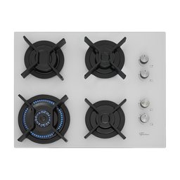 Cooktop 4 Bocas Gás Mesa Vidro Tc Infinity Fischer - 3