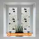 Ver imagem 5 de Pelicula Adesivo Eletrostatica Vidro Flores Orquideas