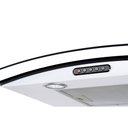 Ver imagem 4 de Coifa de Parede Fogatti Vidro Curvo Slim Branca 4 e 6 Bocas 75cm