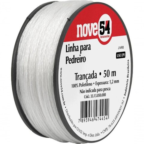 Linha para Pedreiro Trancada 1,2mmx50m - Nove54