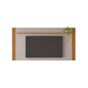 Ver imagem 1 de Painel Trunfo para TV até 70" com Detalhes Ripado:Cinamomo/Off