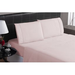 Lençol Queen Elástico Algodão Jogo Completo 4 Peças Premium - 5