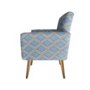 Ver imagem 3 de Poltrona Impermeável Jessica Infantil Azul Turquesa - Dominic Decor Nina