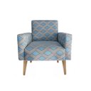 Ver imagem 1 de Poltrona Impermeável Jessica Infantil Azul Turquesa - Dominic Decor Nina