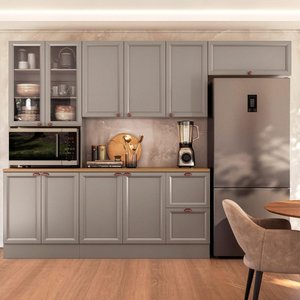 Cozinha Completa Olivia 4 Peças 10 Portas 2 Gavetas