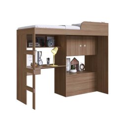 Cama Alta com Baú e Escrivaninha Integradas Lion Montana Cm9090 Art In Móveis - 3